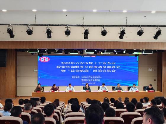 六安市启动规上工业企业政策咨询服务全覆盖行动 助力惠企政策精准直达